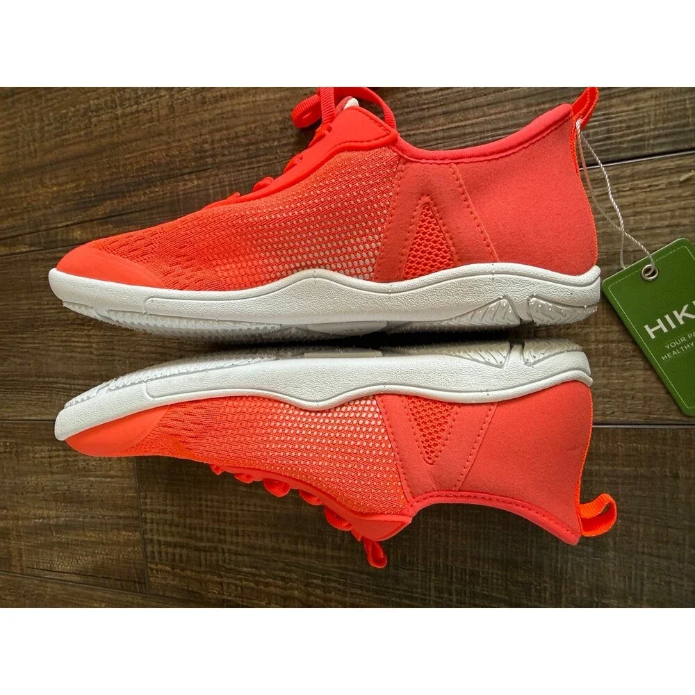 Women’s HF Hike Footwear Stride Ergonomic Barefoot Shoes Sz. 7.5 NWT Orange